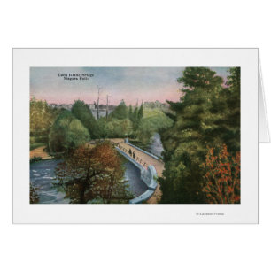 Ansicht der Luna-Insel-Brücke