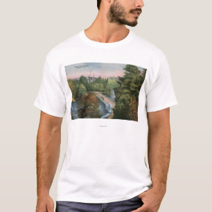 Ansicht der Luna-Insel-Brücke T-Shirt