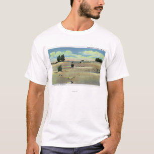 Ansicht der Maine-Wüste T-Shirt