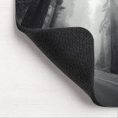 Ansicht der Mammutbaum-Bäume im Wald Mousepad (Ecke)
