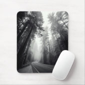 Ansicht der Mammutbaum-Bäume im Wald Mousepad (Mit Mouse)