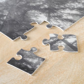 Ansicht der Mammutbaum-Bäume im Wald Puzzle (Seite)