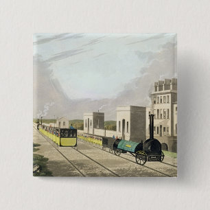 Ansicht der Manchester- und Liverpool-Eisenbahn, Button