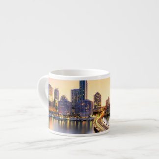 Ansicht der Mandarine orientalisches Miami mit Espressotasse