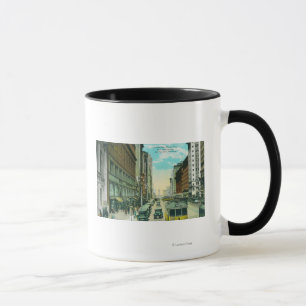 Ansicht der Market Street von der Grant Street Tasse