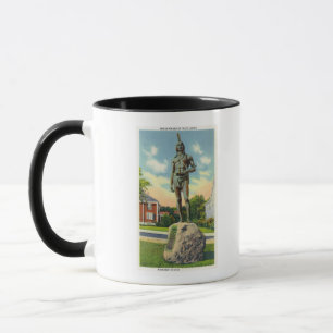 Ansicht der Massasoit Statue # 2 Tasse