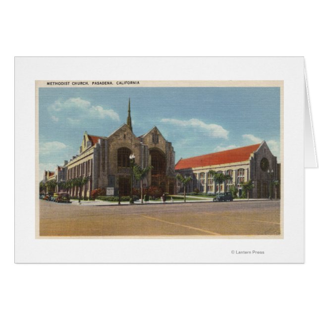 Ansicht der methodistischen Kirche (Vorderseite (Horizontal))