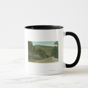 Ansicht der Mohikaner-Spur Tasse