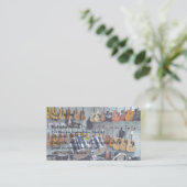 Ansicht der Musikinstrumente Visitenkarte (Stehend Vorderseite)