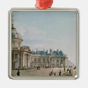 Ansicht der Nationen Uni-DES Quatre, Paris Silbernes Ornament