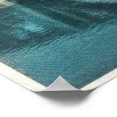 Ansicht der neuen Hängebrücke Poster (Ecke)