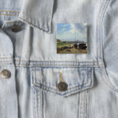 Ansicht der niederländischen Küste Button (Beispiel)