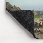 Ansicht der niederländischen Küste Mousepad (Ecke)