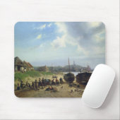 Ansicht der niederländischen Küste Mousepad (Mit Mouse)