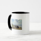 Ansicht der niederländischen Küste Tasse (Vorderseite Links)