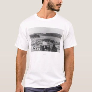 Ansicht der Nordbiegung, Oregon-Fotografie T-Shirt