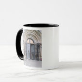 Ansicht der Nordtür von Durham-Kathedrale Tasse (Vorderseite Links)