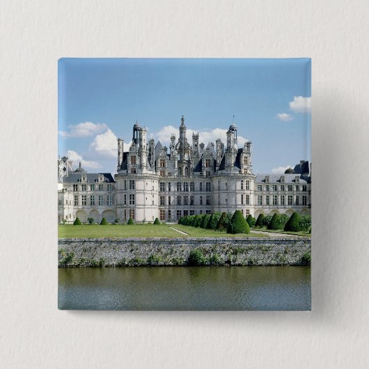 Ansicht der Nordwestfassade, 1519-46 Button (Vorderseite)