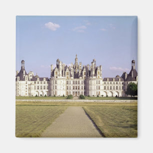 Ansicht der Nordwestfassade, 1519-46 Magnet