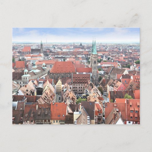 Ansicht der Nürnberger Postkarte (Vorderseite)