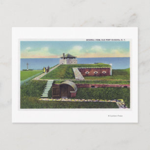 Ansicht der Offiziersviertel im alten französische Postkarte