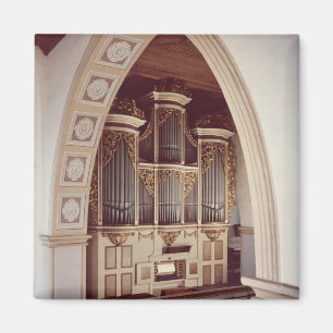 Ansicht der Orgel in der Kirche von Rotha Magnet