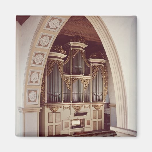 Ansicht der Orgel in der Kirche von Rotha Magnet (Vorne)