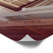 Ansicht der Orgel in der Kirche von Rotha Poster (Ecke)