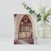 Ansicht der Orgel in der Kirche von Rotha Postkarte (Stehend Vorderseite)