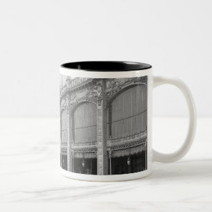 Ansicht der Palais DES Galan-Künste Zweifarbige Tasse