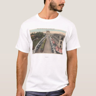Ansicht der pazifischen Allee und Rathaus T-Shirt