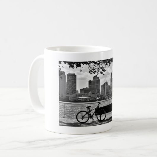Ansicht der Philadelphia-Kaffee-Tasse Kaffeetasse (Vorderseite Links)