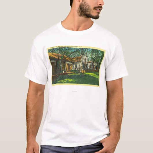 Ansicht der Pionierstadt am großen Baum-Park T-Shirt (Vorderseite)