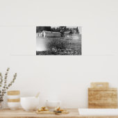 Ansicht der Pony-Express-Ställe Poster (Küche)