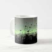 Ansicht der Porsche / Unkraut / Kaffeetasse (Vorderseite Links)