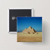 Ansicht der Pyramiden Button (Vorne & Hinten)