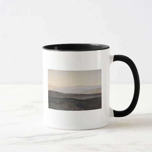 Ansicht der Pyrenäen von der Pest Tasse (Rechts)