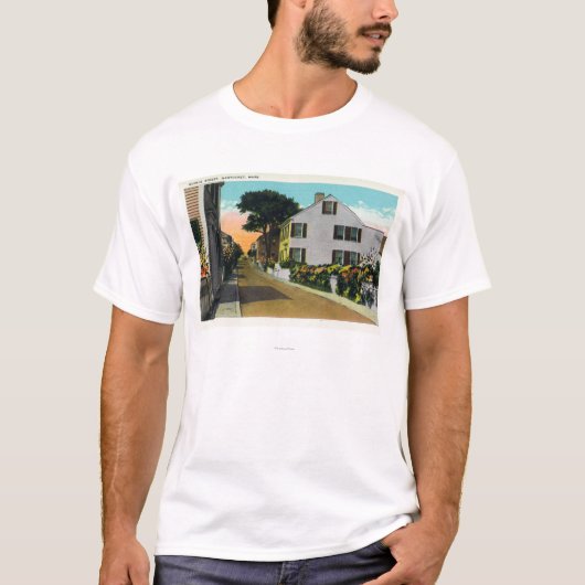 Ansicht der Quitten-Straße T-Shirt (Vorderseite)