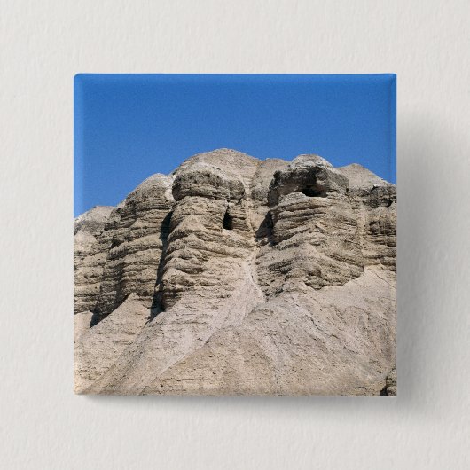 Ansicht der Qumran Höhlen Button (Vorderseite)