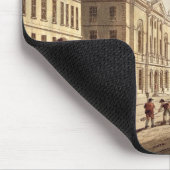 Ansicht der Rathaus, Markt-und Abtei-Kirche, Franc Mousepad (Ecke)
