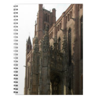 Ansicht der rechten Seite mit dem canopied Portal