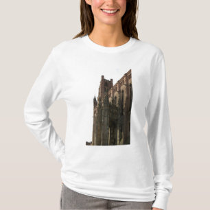 Ansicht der rechten Seite mit dem canopied Portal T-Shirt