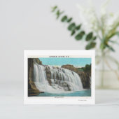 Ansicht der Regenbogenfälle Postkarte (Stehend Vorderseite)