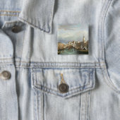 Ansicht der Rialto Brücke in Venedig Button (Beispiel)