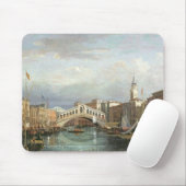 Ansicht der Rialto Brücke in Venedig Mousepad (Mit Mouse)