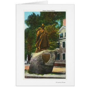 Ansicht der Roger Conant Statue