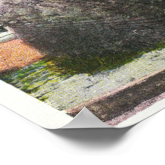 Ansicht der Roger Conant Statue Poster (Ecke)