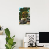 Ansicht der Roger Conant Statue Poster (Heimbüro)