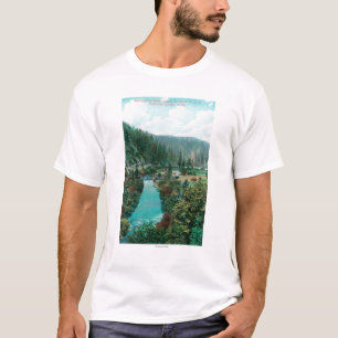 Ansicht der Sacramento River Schlucht auf SP T-Shirt