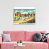 Ansicht der Saratoga-Wellness-Center-Wiederherstel Leinwanddruck (Insitu (Wohnzimmer))